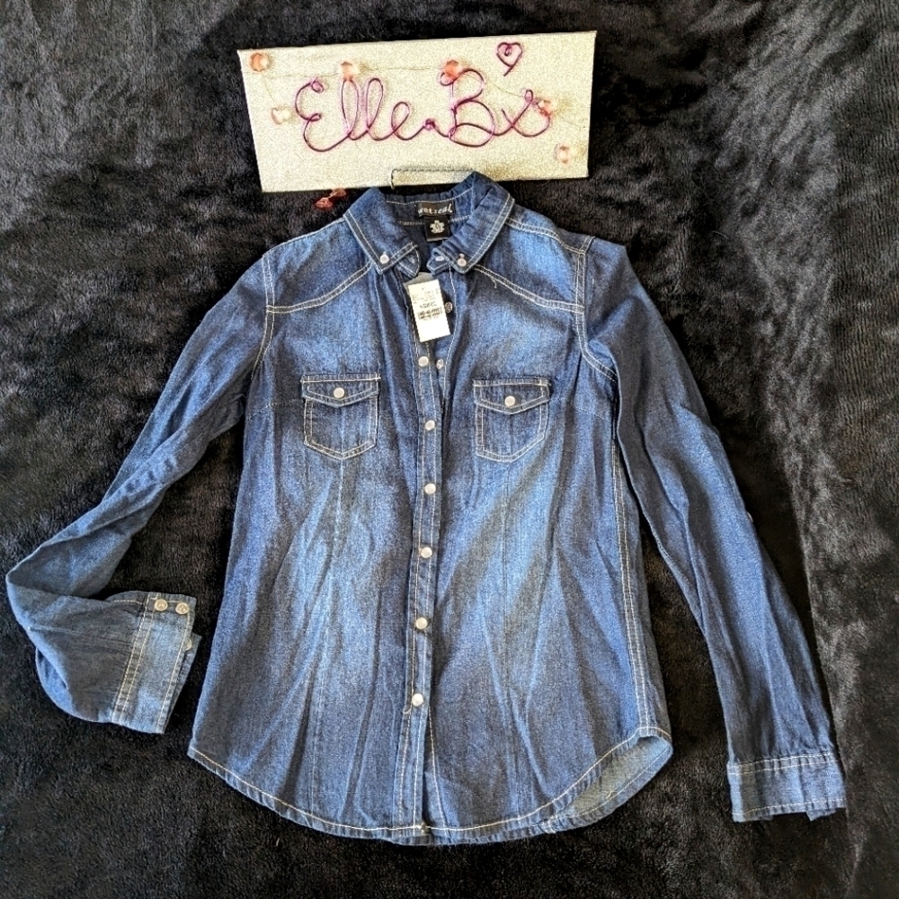 Denim Button Down